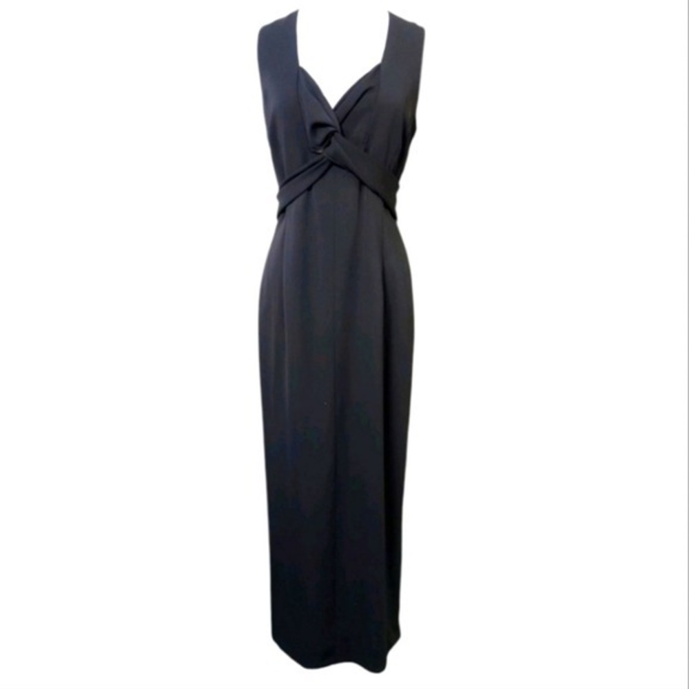 HARVE BENARD 10 Black Formal Gown PROM Evening Dress HOLTZMAN‎ NEW